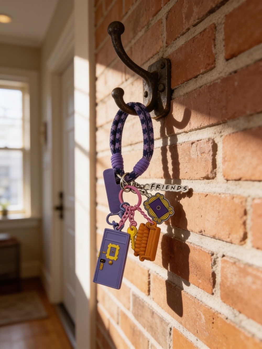 Friends TV Show Inspired Charm Wristlet Keychain Phone Strap - Picture 2 of 5